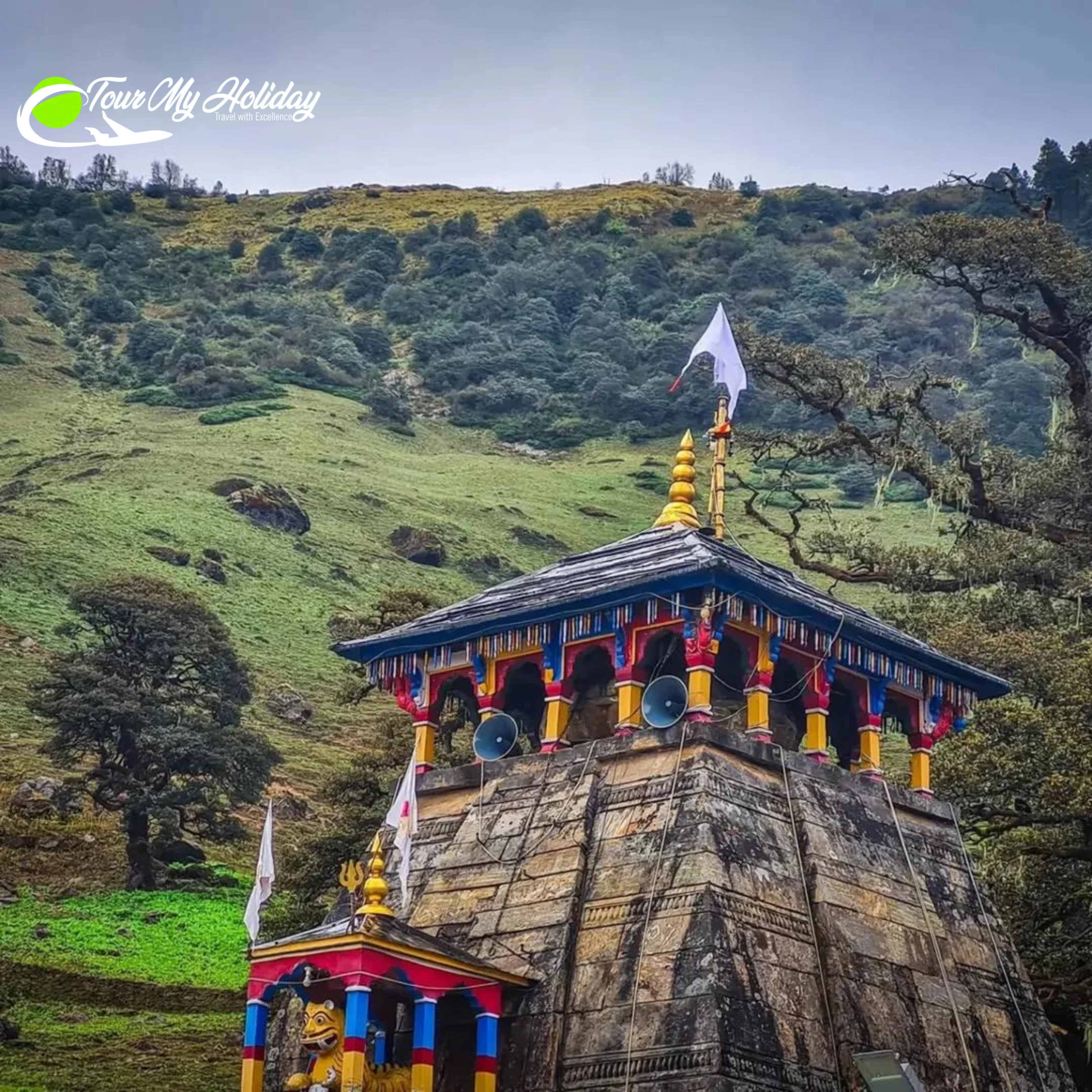 madhyamaheshwar temple view